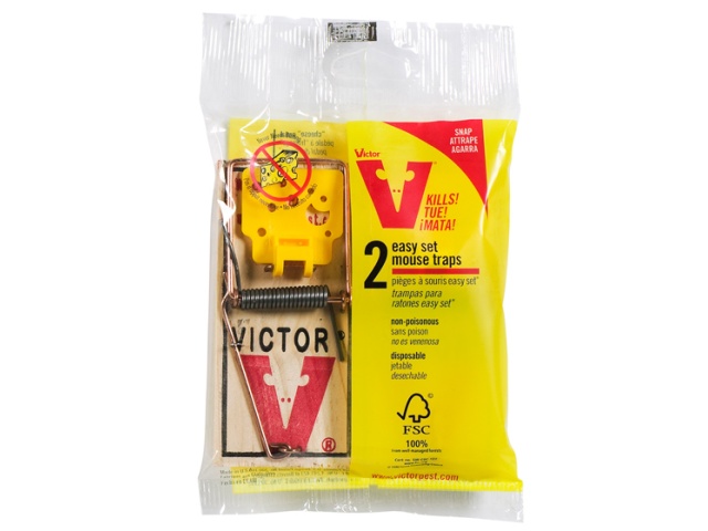 Baited mouse trap - two pack VICTOR