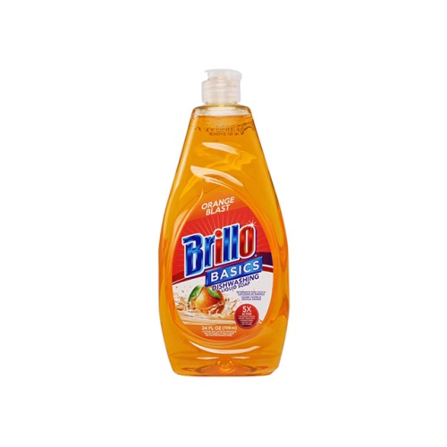 Brillo Dish Detergent Orange, 709ml