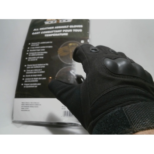 Gloves - all weather assault gloves - black - Xlarge