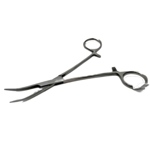Forceps Curved 5.5 Stainless Steel
