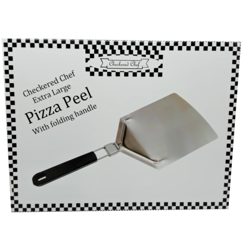 Pizza Peel XL Checkered Chef