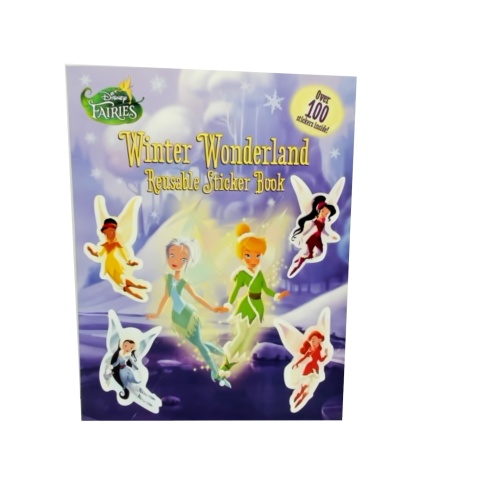 Sticker Book Reuseable Winter Wonderland Disney Faries