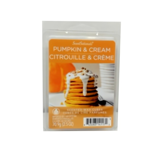 Wax Melts 2.5oz. Pumpkin & Cream Scentsationals