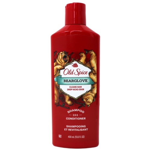 OLD SPICE SHAMP/COND 2IN1 400ML BEARGLOVE
