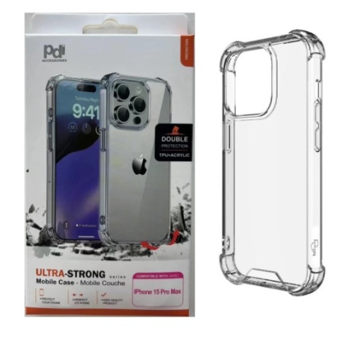 Phone Case iPhone 15 Pro Max Clear TPU
