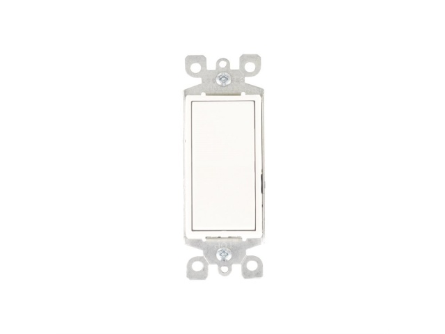 Decora Switch 3-Way 15Amp White