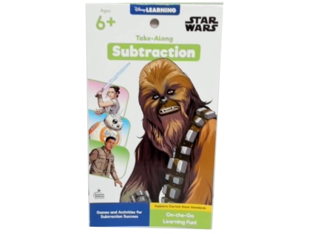 Take Along Activity Pad Subtraction Star Wars Disney Learning