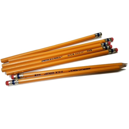 Pencil w/Eraser Bulk 50 for $2.99 Or Handful For $1.99