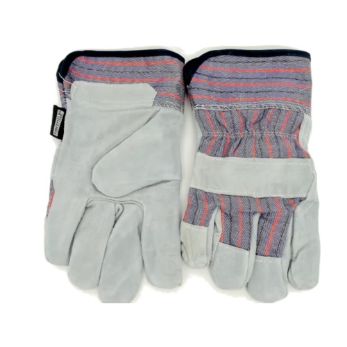 Work Gloves Split Leather Fleece Lined Forcefield