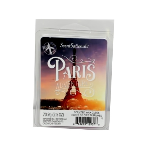 Wax Melts 2.5oz. Paris Adventure Scentsationals