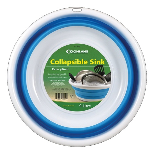 Collapsible sink 9 litre capacity 14.76 inch 37.5cm diameter
