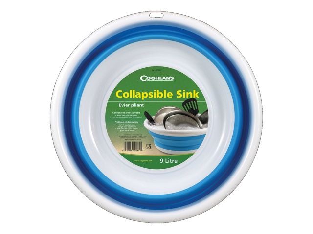 Collapsible sink 9 litre capacity 14.76 inch 37.5cm diameter
