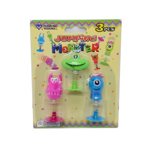 Jumping Monster Toy 3pk.