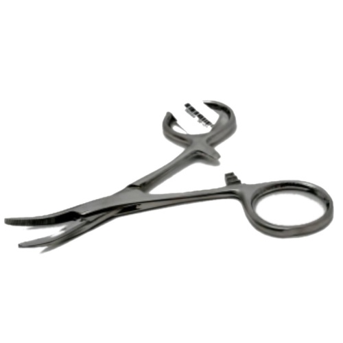 Forceps Curved 3.5 Stainless Steel