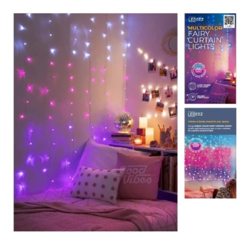 LED Fairy Lights Curtain Multi Color LED EEZ