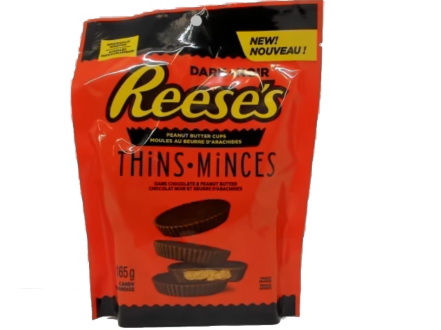 Peanut Butter Cups Dark Thins 165g. Reese\'s