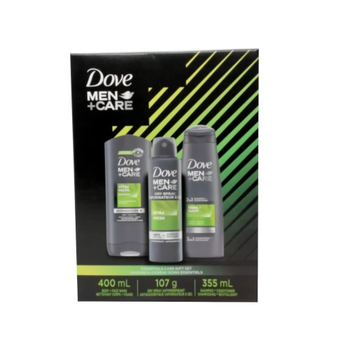 Dove Gift Set 3pc. Men + Care (Or BW $4.99, Sham $4.99, Spray $3.99)
