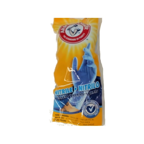 Nitrile Gloves 12pk. One Size Fit Sall Arm & Hammer