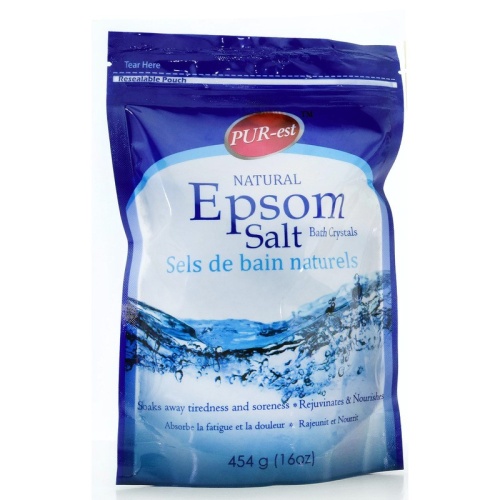 Purest Epsom Salt Bath Crystals Original 454gm