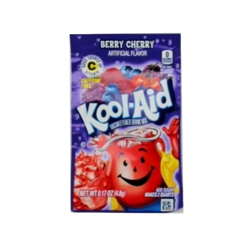 Kool-aid Drink Mix Berry Cherry 4.8g