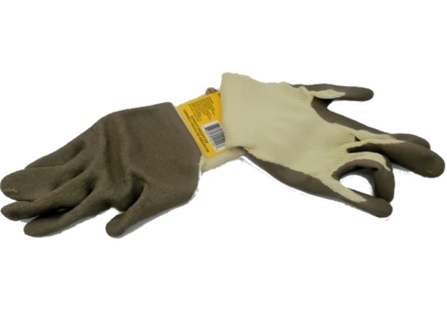 Work Gloves Latex Coated XL General Purpose Firm Grip (Or 3/$3.99)