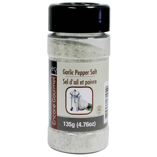 Gourmet Garlic Pepper Salt135g