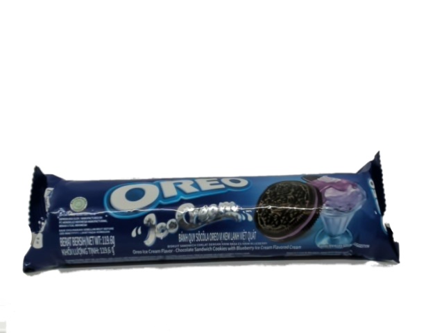 Oreo Cookies Blueberry Ice Cream 119.6g.