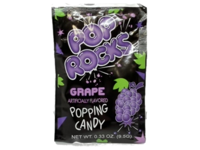 Pop Rocks Popping Candy Grape 9.5g.