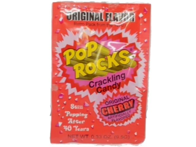 Pop Rocks Popping Candy Original Cherry 9.5g.