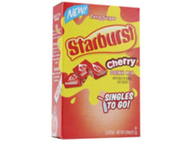STARBURST SINGLES CHERRY12/6CT