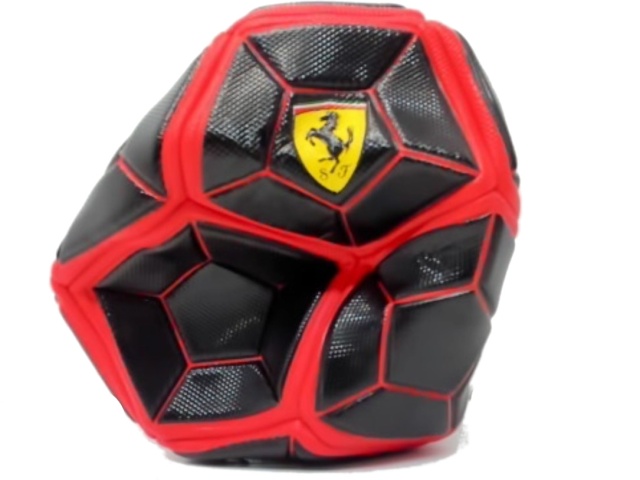 Soccer Ball Black/red Ferrari Size 5