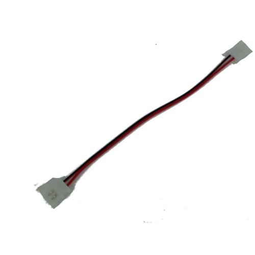 LED strip coupler with wire for 8mm strips