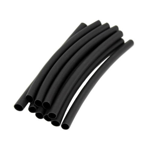 Heat shrink tubing 5/16 inch 6 inch pieces 3:1 bag of 10 black