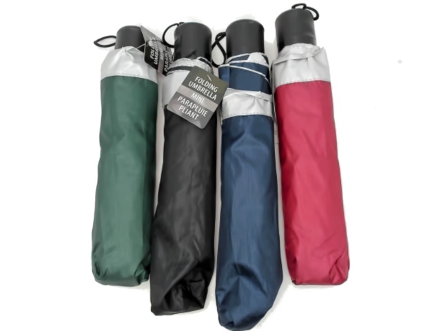 Mini Folding Umbrella Assorted Colours