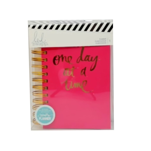 Daily Planner One Day At A Time Pink