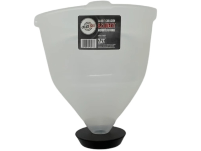 Weighted Funnel 3.5 Quart Large Capacity