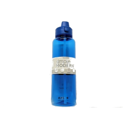 Water Bottle 48oz. Plastic Simple Modern