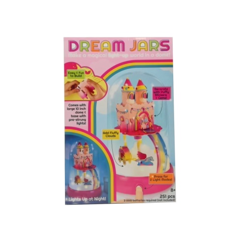 Dream Jars Candy Castle 251 Pc. Light Up