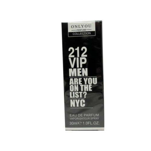 Onlyou Perfume 212 Vip Men Are You On The List? Nyc 30mL