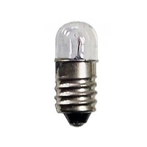 Miniature Light Bulb T10, E10 2.2V, 0.3A, 0.25 Watt