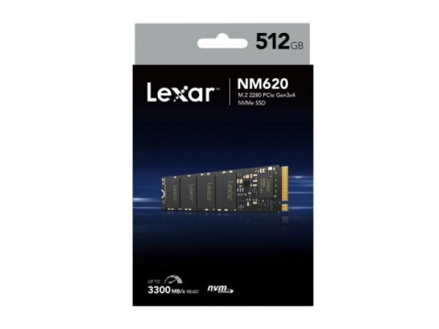 Lexar NM620 512GB M.2 NVMe PCI-e SSD