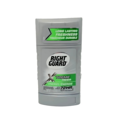 Antiperspirant Right Guard Energy 60g. Xtreme Fresh