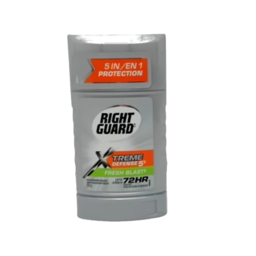 Antiperspirant Right Guard Fresh Blast 60g. Xtreme Defense 5