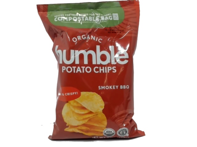Potato Chips Organic Smokey BBQ 142g. Humble