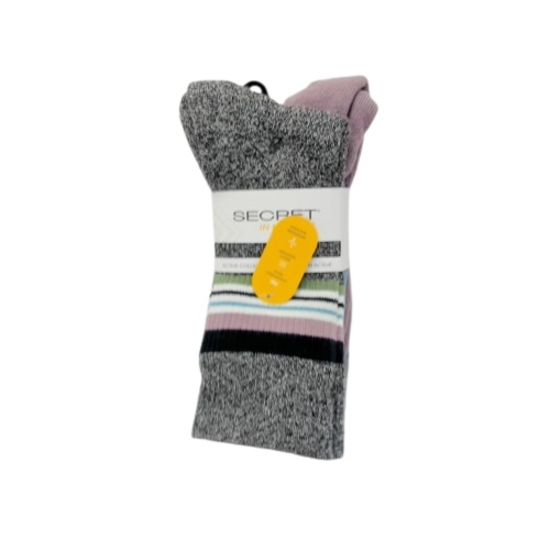 Socks Women's 3pk. Cushioned Sole Secret Assorted