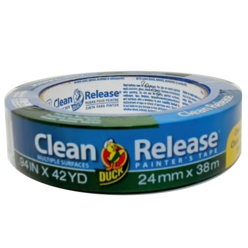 Painter's Tape Blue 1 X 42yd. Clean Release Duck