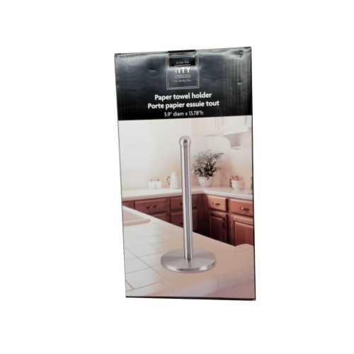 Paper towel holder - stainless steel 6 inch diameter 14 inch high