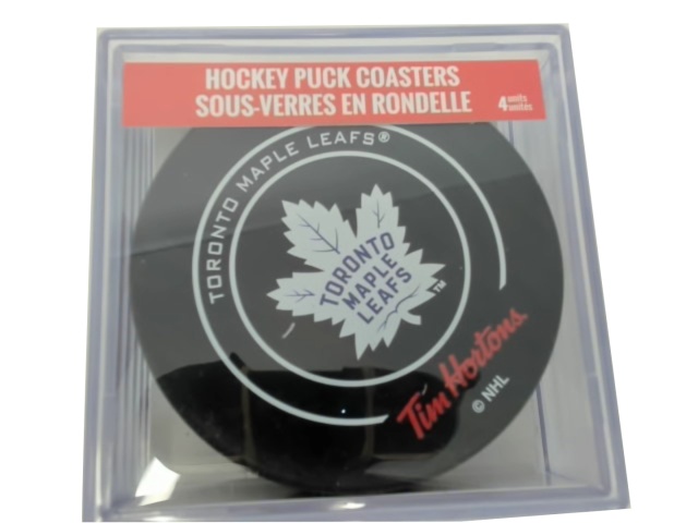 Coasters 4pk. Toronto Maple Leafs Tim Hortons