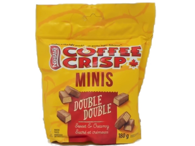 Coffee Crisp Minis Double Double 180g. Nestle