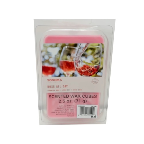 Wax Melts 2.5oz. Rose All Day Sonoma